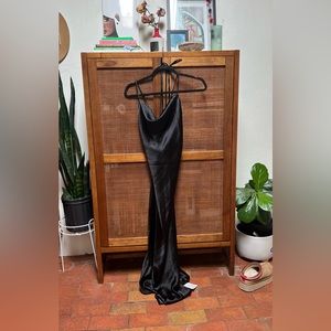 ASOS Strappy satin gown